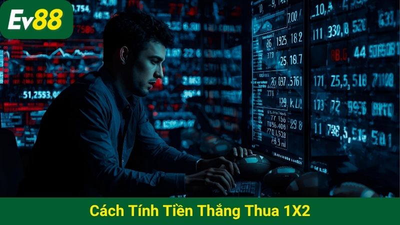 Cách tính tiền thắng thua 1X2