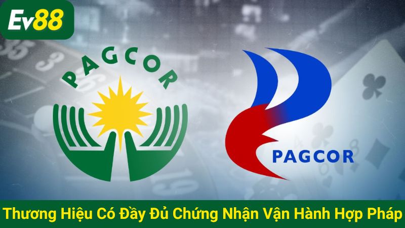 Thương hiệu có đầy đủ chứng nhận vận hành hợp pháp